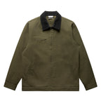 5533 CANVAS CORD COLLAR JACKET