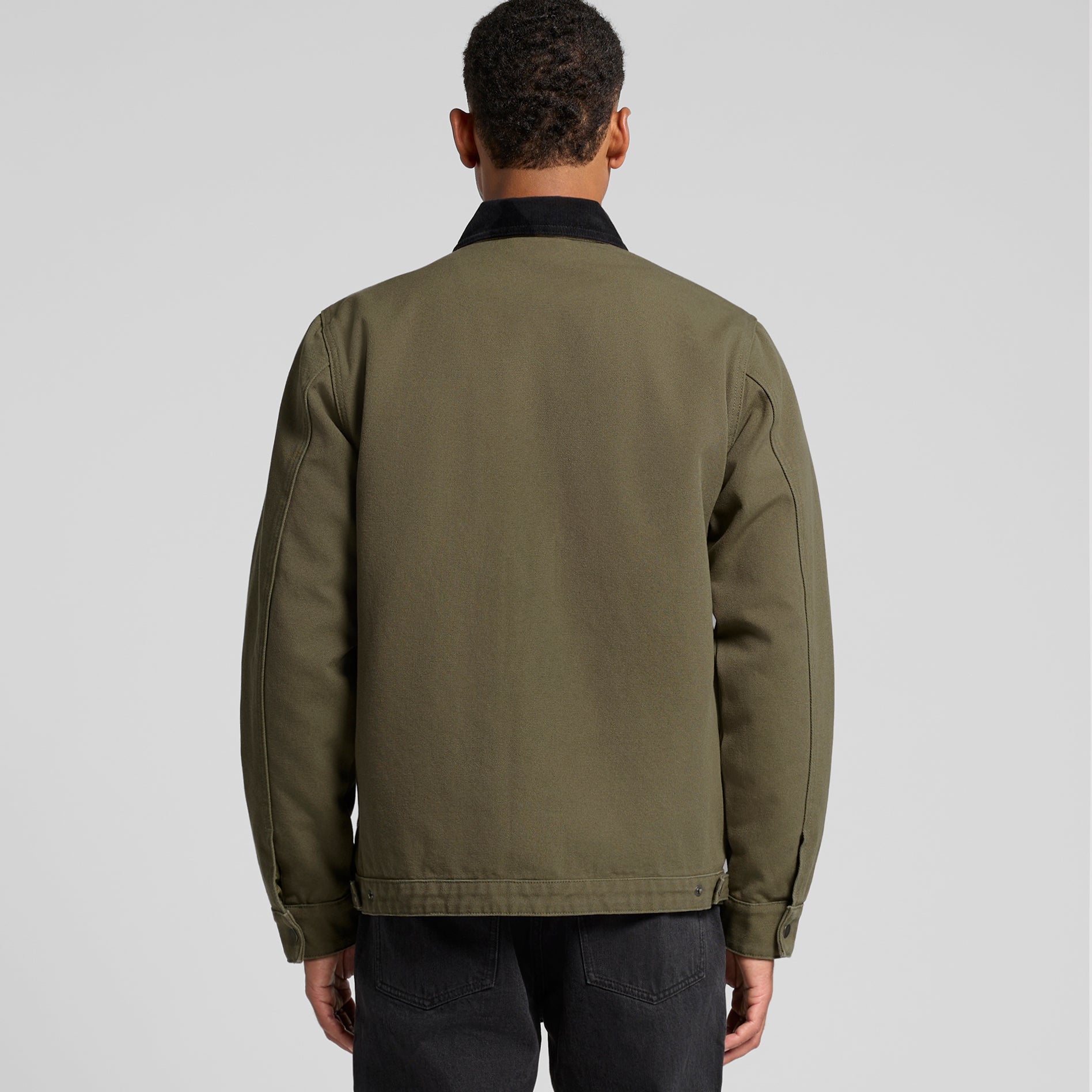 5533 CANVAS CORD COLLAR JACKET