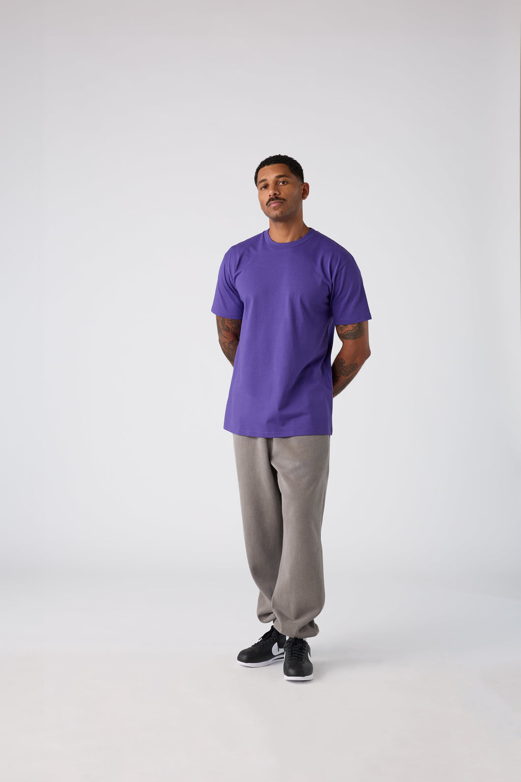 5938 RELAX FADED TRACK PANTS