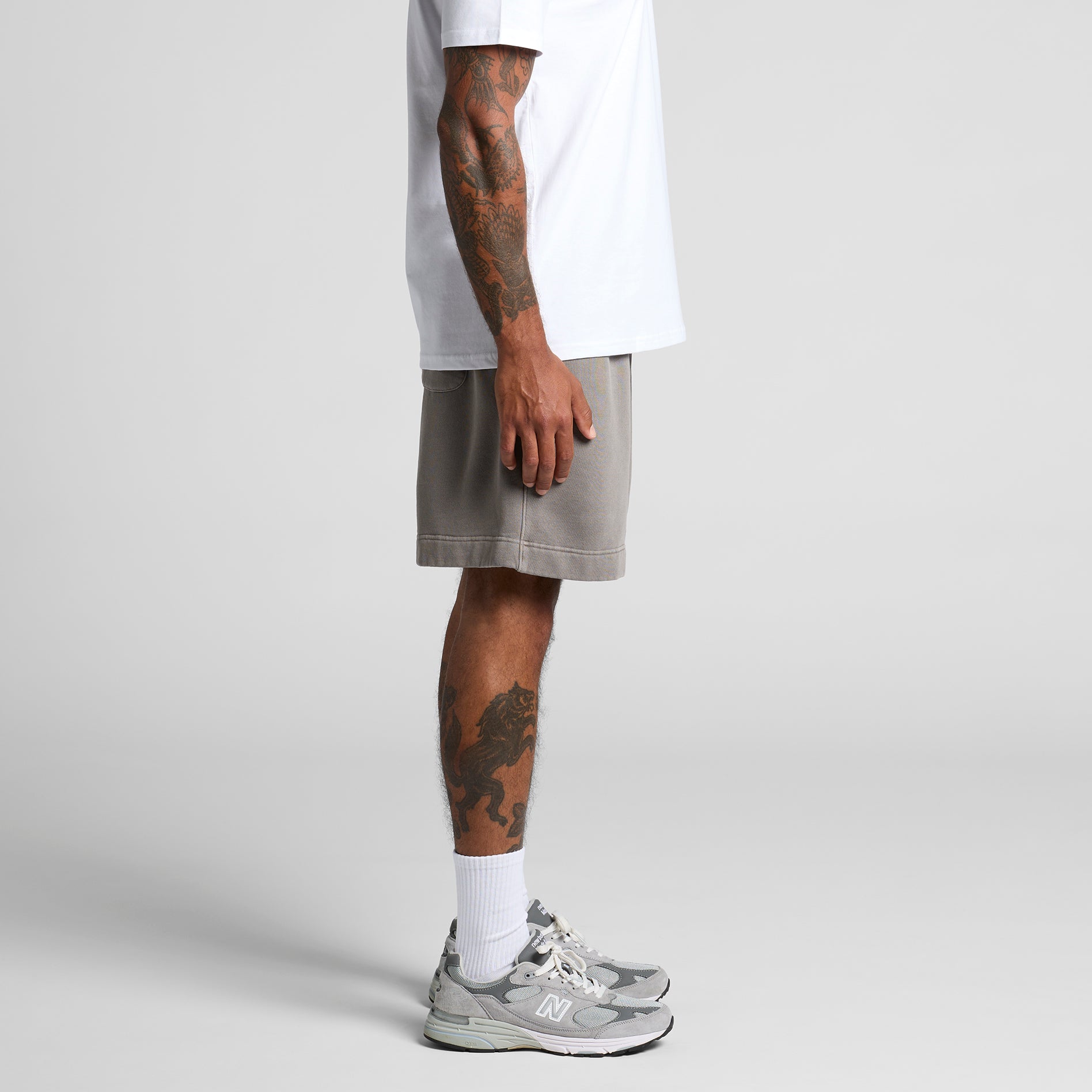 5939 RELAX FADED TRACK SHORT