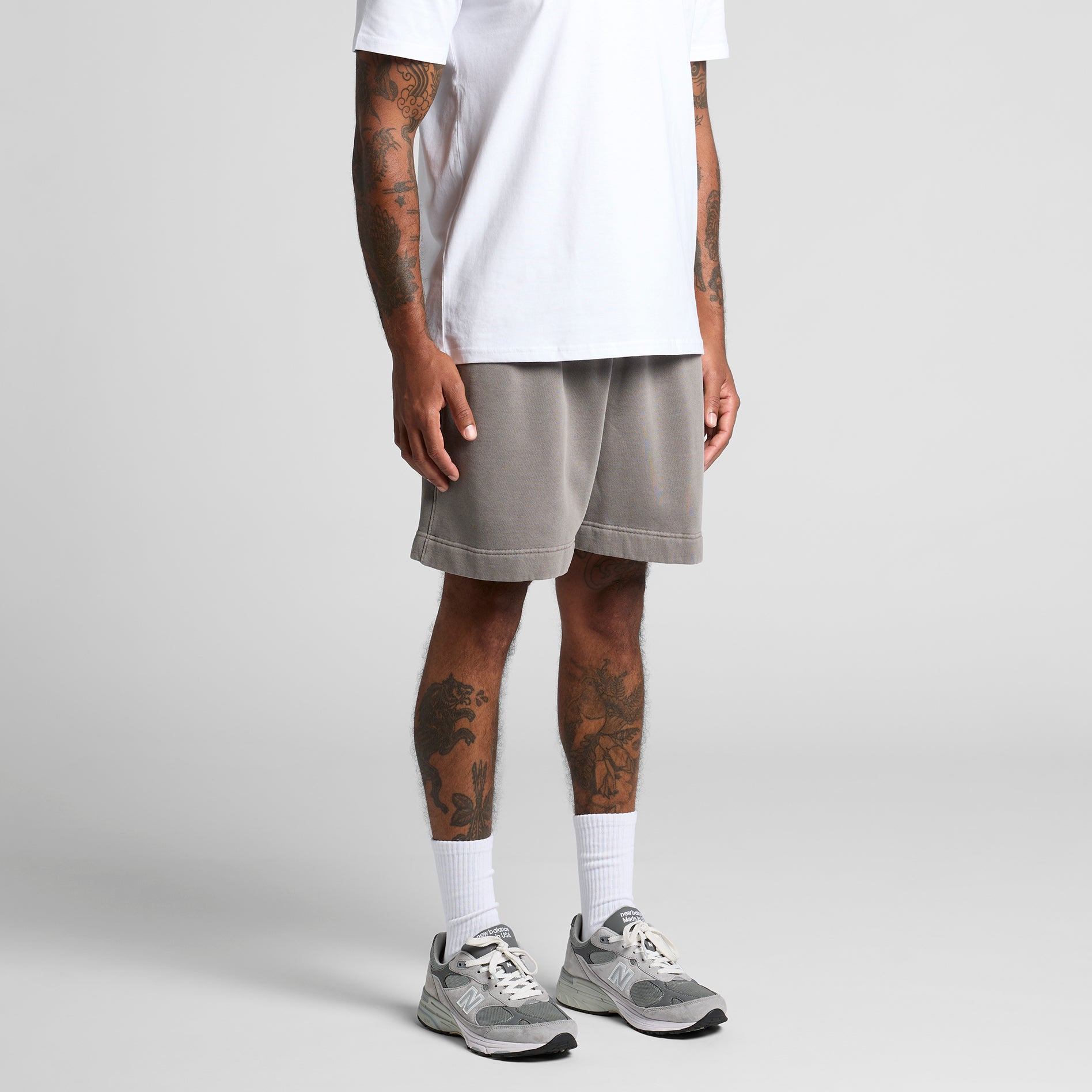5939 RELAX FADED TRACK SHORT