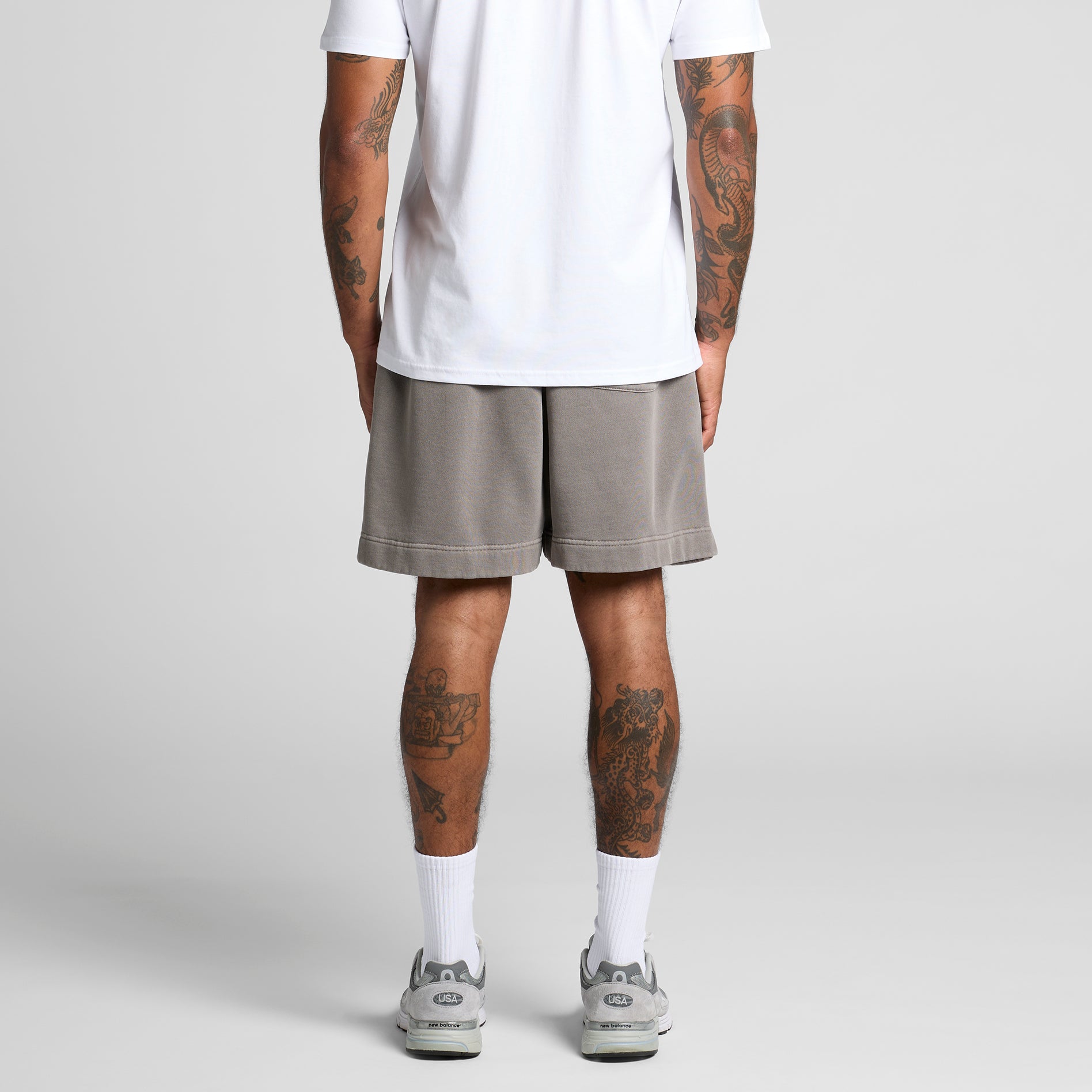 5939 RELAX FADED TRACK SHORT