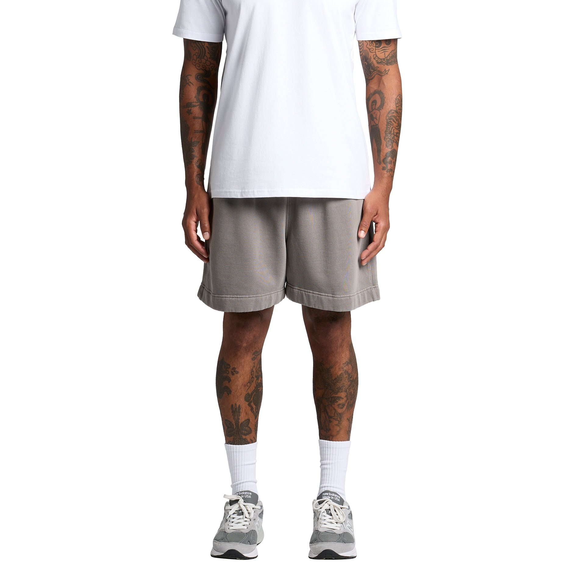 5939 RELAX FADED TRACK SHORT