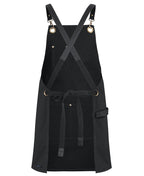 JB's 65x75 Brass Eyelet Canvas Apron with PU Strap 5ACBP