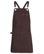 JB's 65x75 Brass Eyelet Canvas Apron with PU Strap 5ACBP