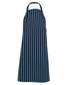 JB'S BIB STRIPED APRON WITH POCKET 5BS