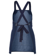 5ACBB Cross Back 65x71 Bib Denim Apron - WEARhouse