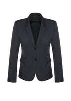 60119 Womens Cool Stretch 2 Button Mid Length Jacket
