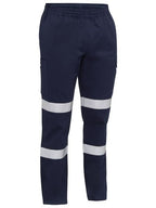 Bisley Taped Biomotion Stretch Cotton Drill Elastic Waist Cargo Work Pant - BPC6029T