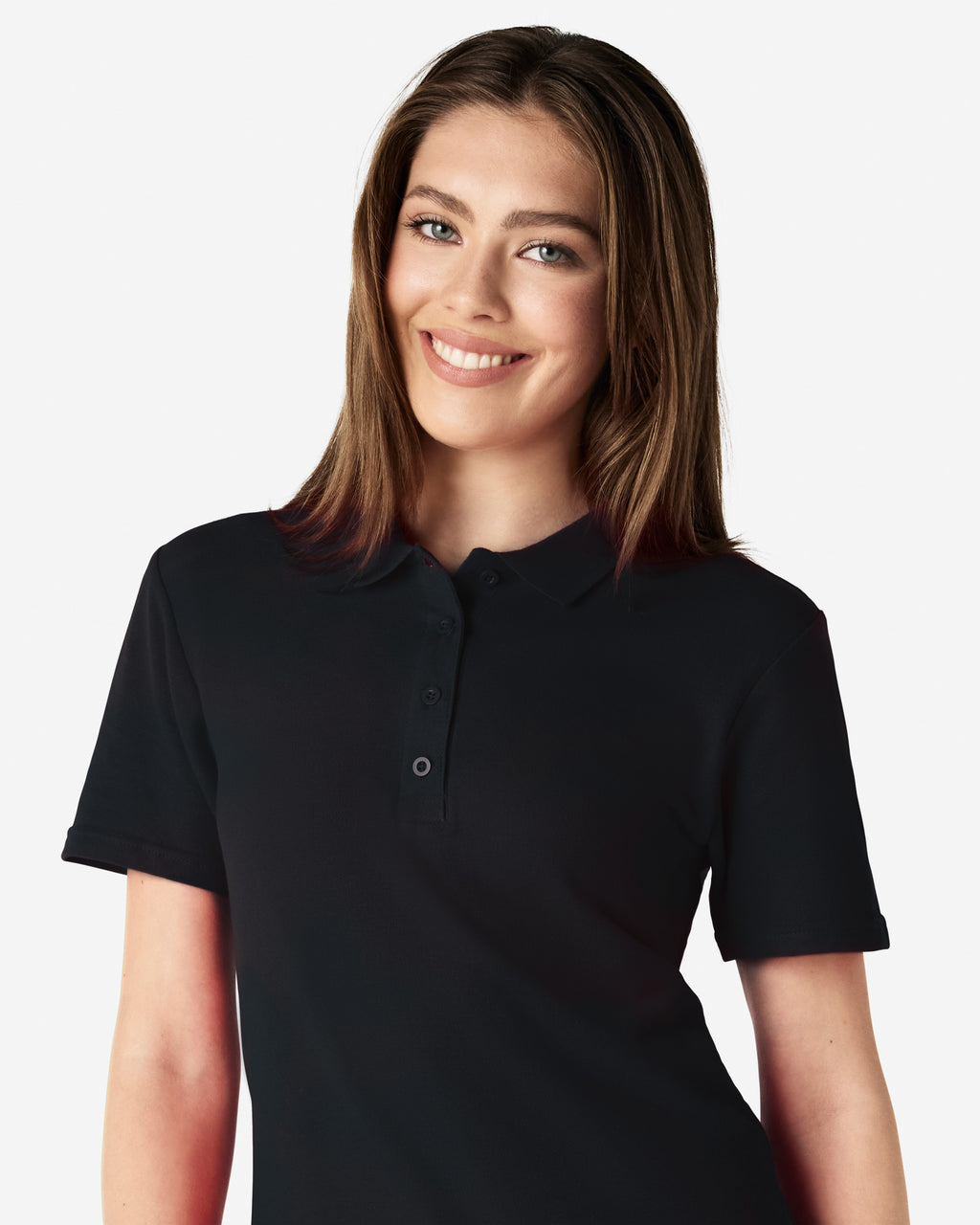 64800L Gildan Softstyle Ladies' Double Pique Polo