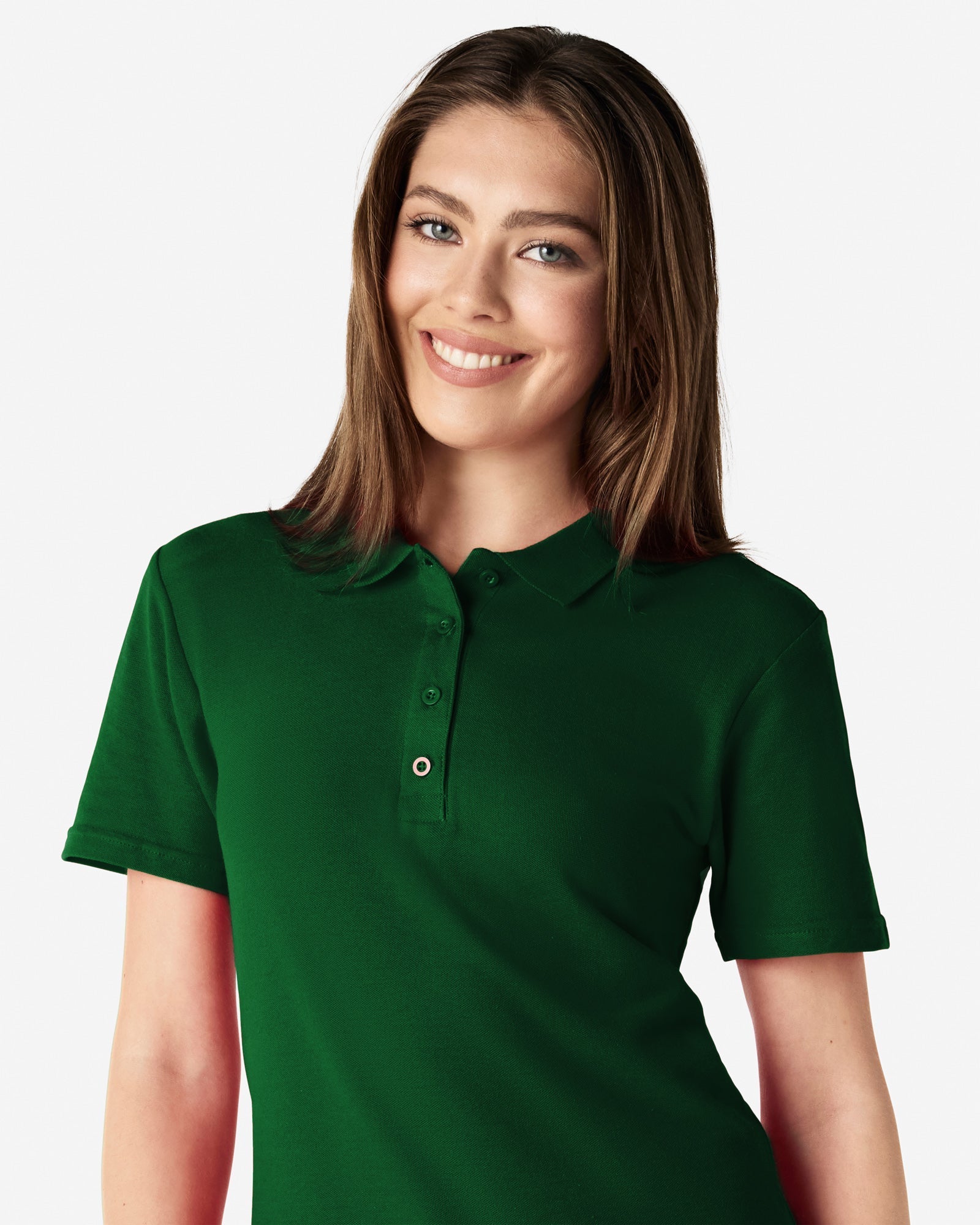 64800L Gildan Softstyle Ladies' Double Pique Polo