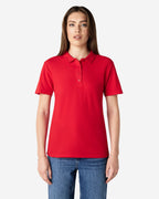 64800L Gildan Softstyle Ladies' Double Pique Polo
