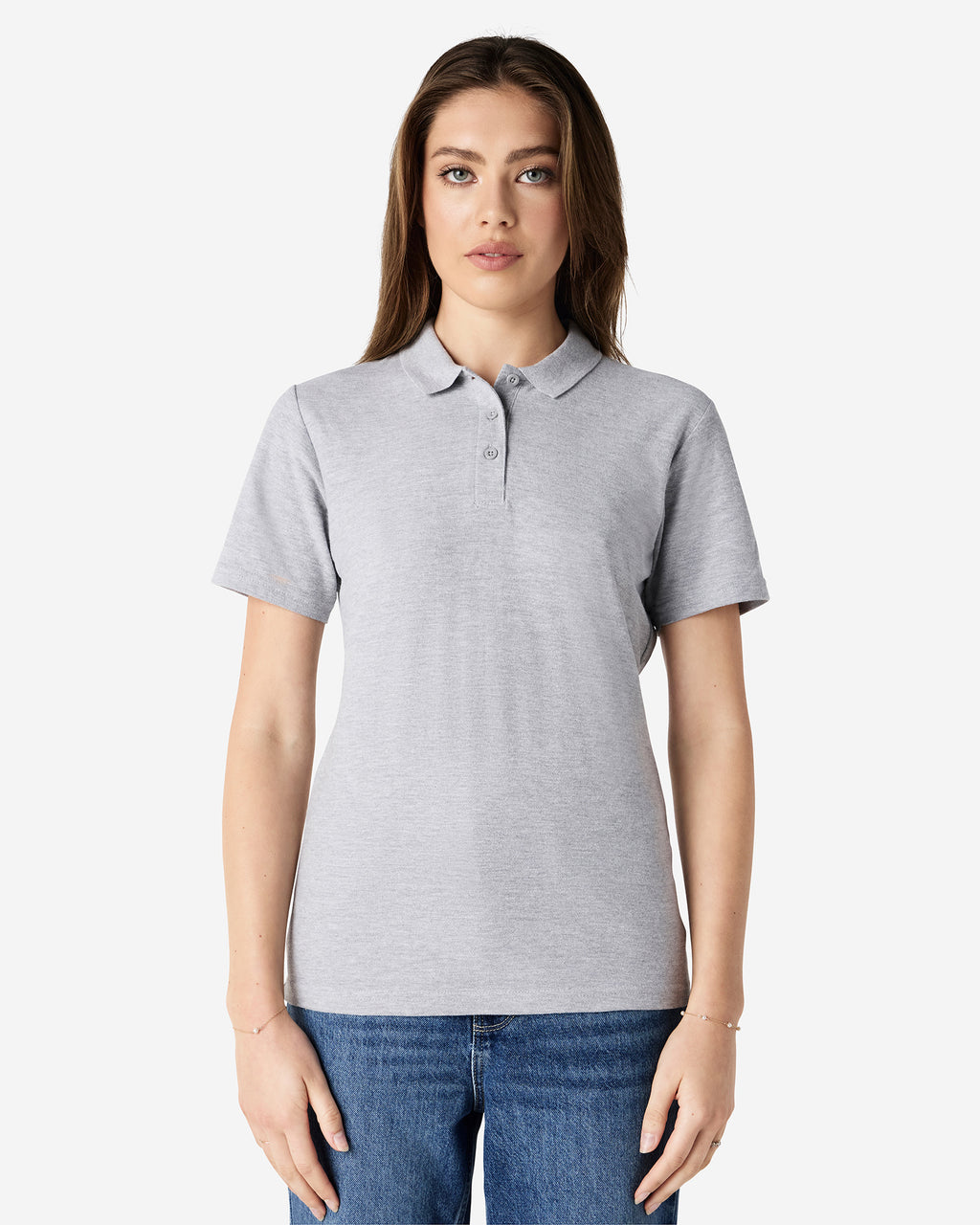 64800L Gildan Softstyle Ladies' Double Pique Polo