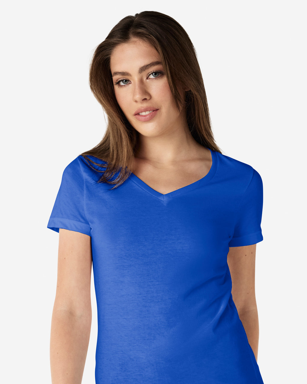 64V00L Gildan Softstyle Ladies' V-Neck T-Shirt