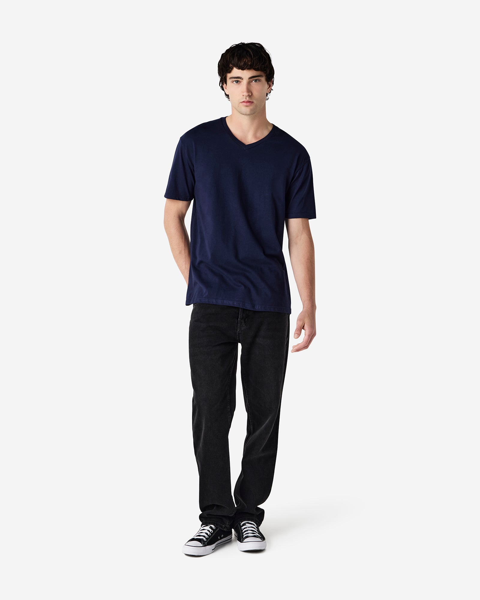 64V00 Gildan Softstyle Adult V-Neck T-Shirt