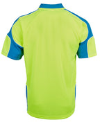 JB's Wear Hi Vis S/S Arm Panel Polo 6AP4S