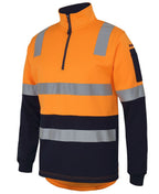 JB's Wear 1/2 ZIP AUST. RAIL (D+N) FLEECE SWEATER 6DARF