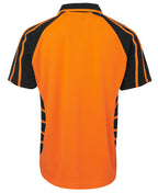 JB's Wear Hi Vis S/S Spider Polo 6HSP