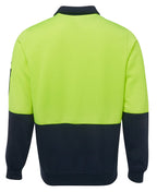 JB's Wear Hi Vis 1/2 Zip Fleecy Sweat 6HVFH