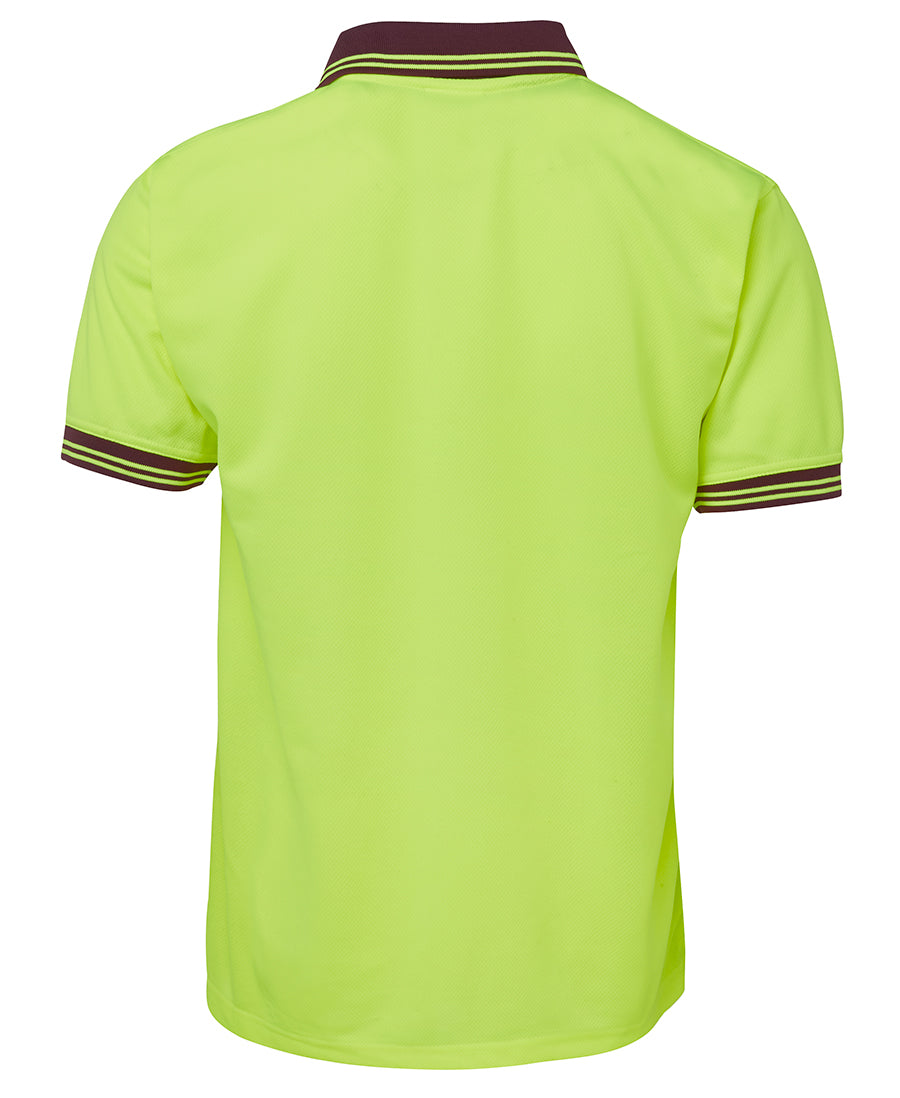 JB's Wear Hi Vis S/S Traditional Polo 6HVPS