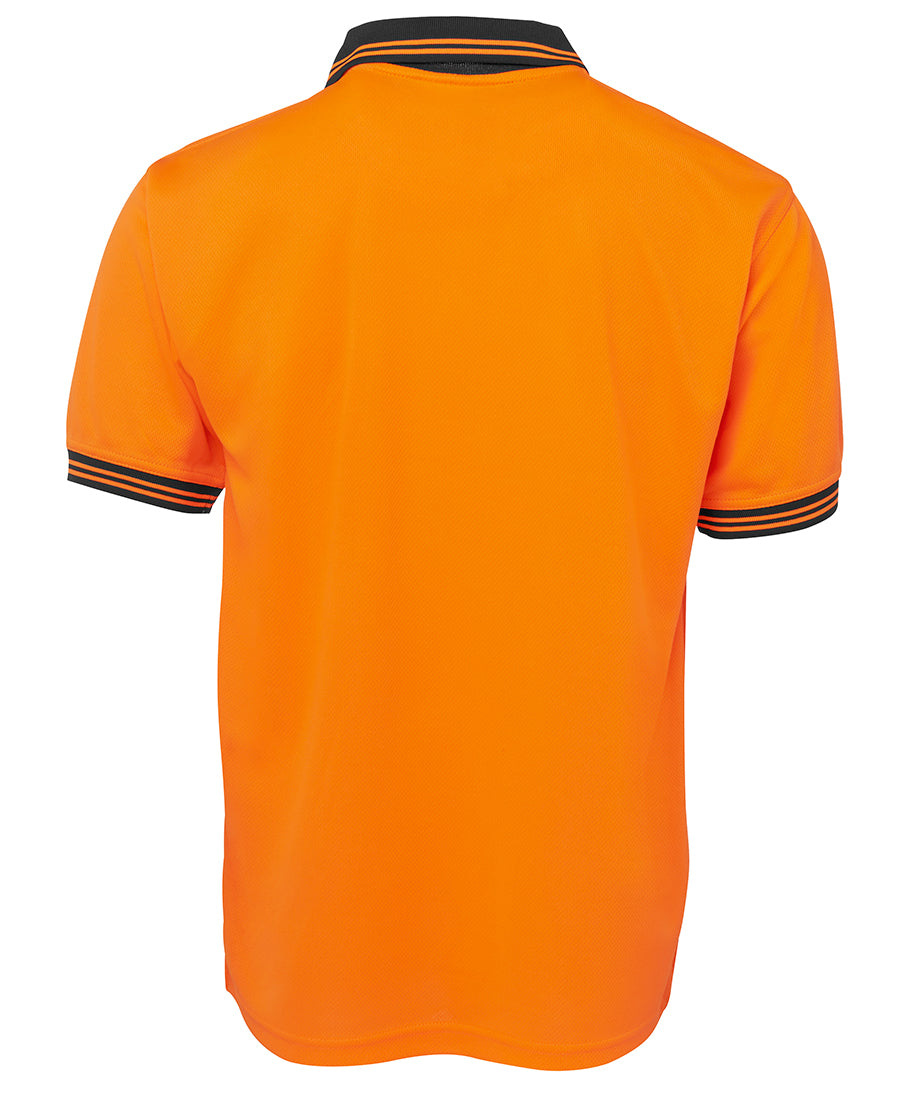 JB's Wear Hi Vis S/S Traditional Polo 6HVPS
