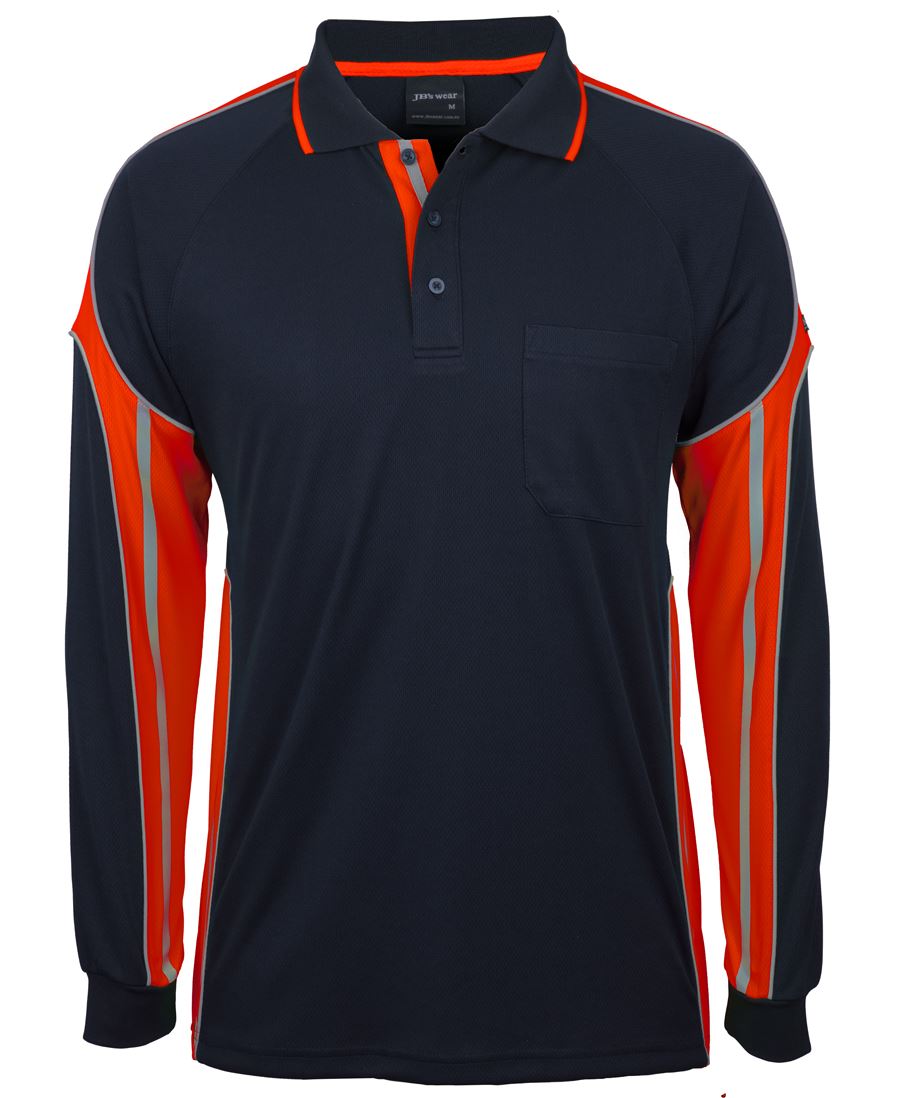 JB's L/S Street Panel Polo 6SPPL