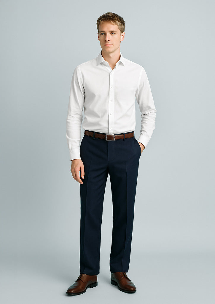 70112R Mens Cool Stretch Flat Front Pant (Regular)
