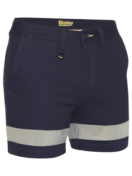 Bisley Taped Stretch Cotton Drill Short Short - BSH1008T