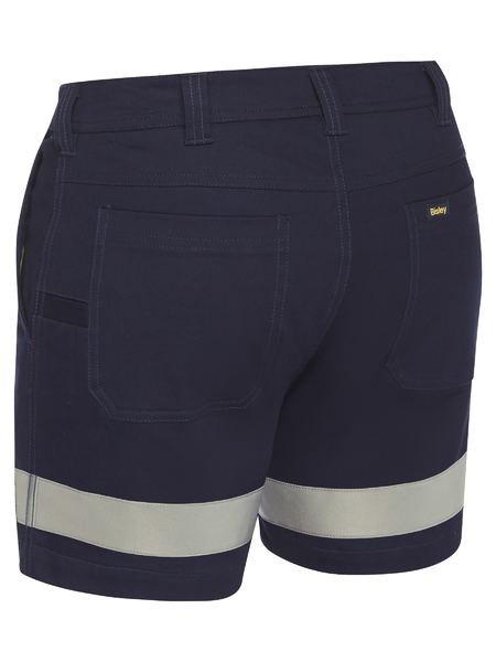 Bisley Taped Stretch Cotton Drill Short Short - BSH1008T