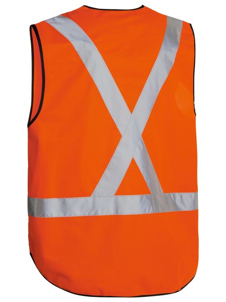 Bisley Taped X Back Hi Vis Vest - BT0347