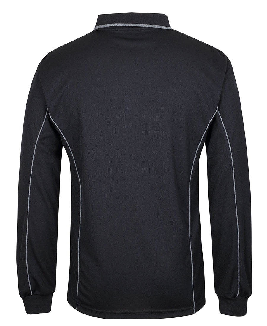 JBS PODIUM L/S PIPING POLO 7PIPL