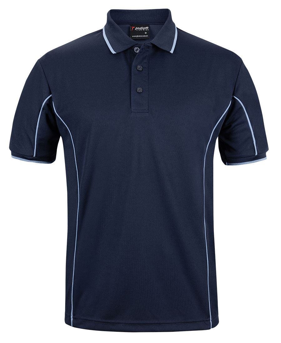 7PIP Podium S/S Piping Polo