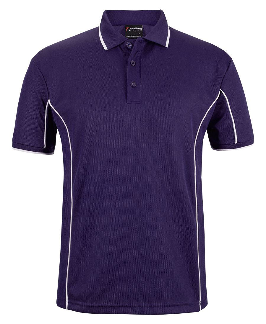 7PIP Podium S/S Piping Polo