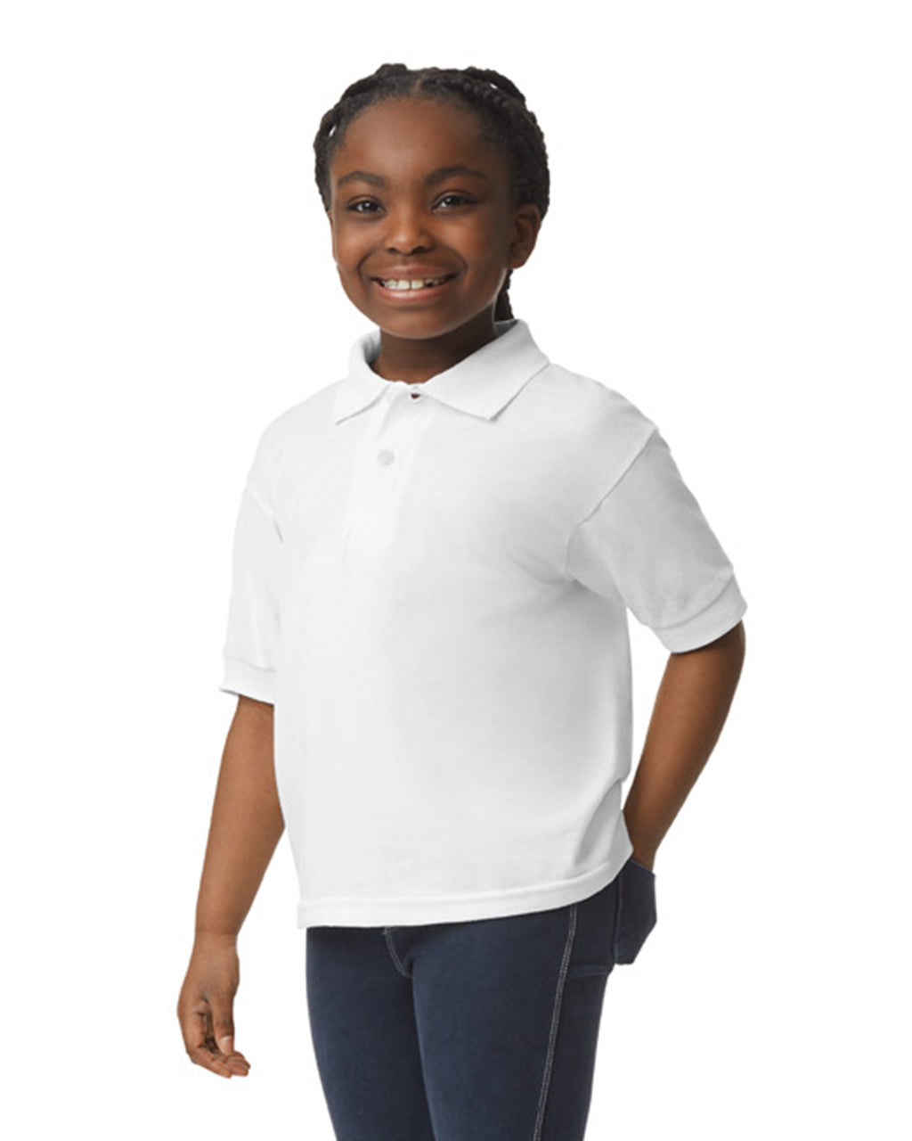 8800B Gildan Dry Blend Youth Polo