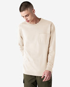 9410 American Apparel Super Heavyweight Unisex Long Sleeve Pocket T-Shirt