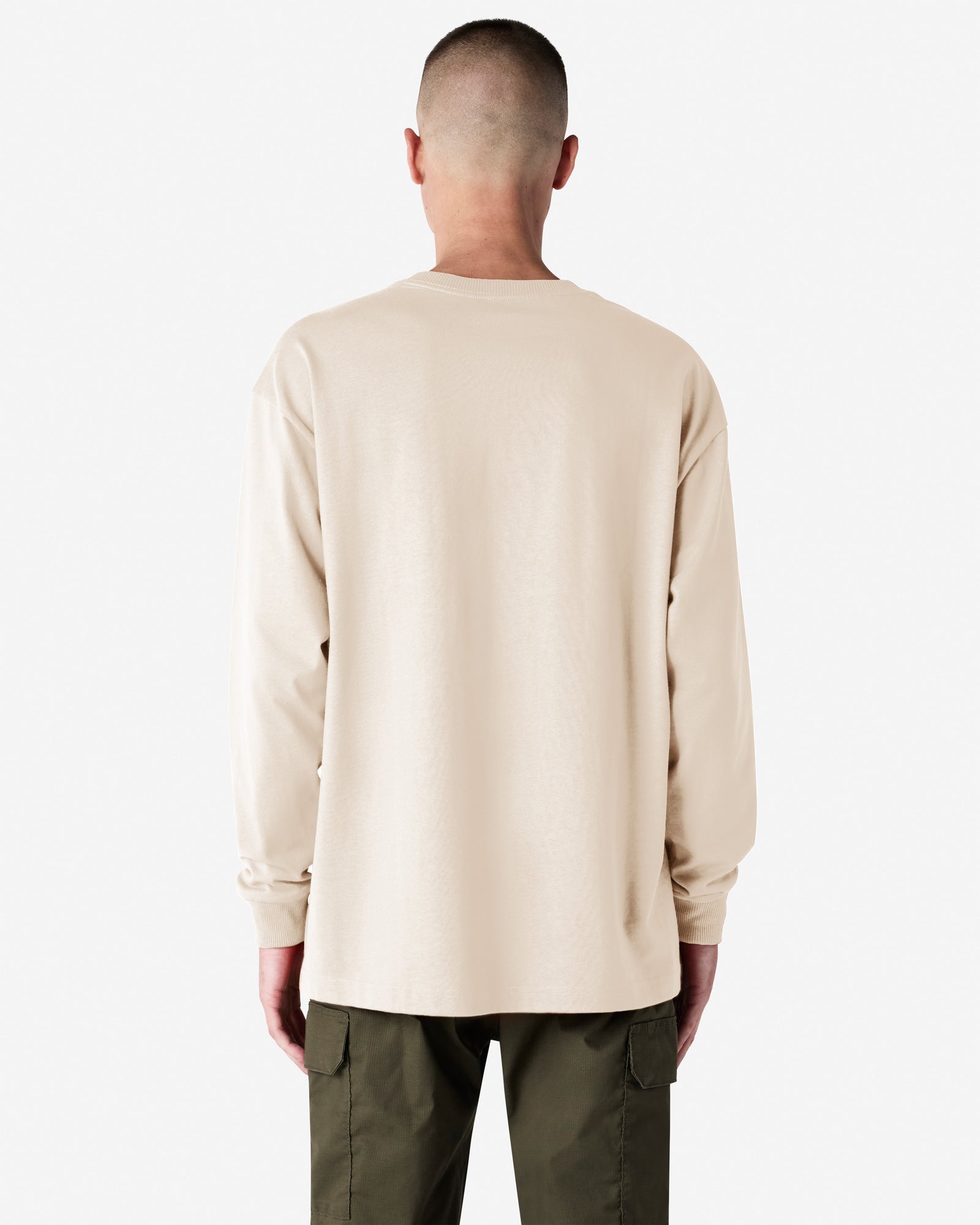 9410 American Apparel Super Heavyweight Unisex Long Sleeve Pocket T-Shirt