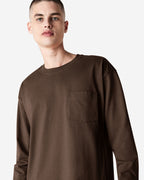 9410 American Apparel Super Heavyweight Unisex Long Sleeve Pocket T-Shirt