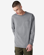 9410 American Apparel Super Heavyweight Unisex Long Sleeve Pocket T-Shirt
