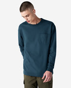 9410 American Apparel Super Heavyweight Unisex Long Sleeve Pocket T-Shirt