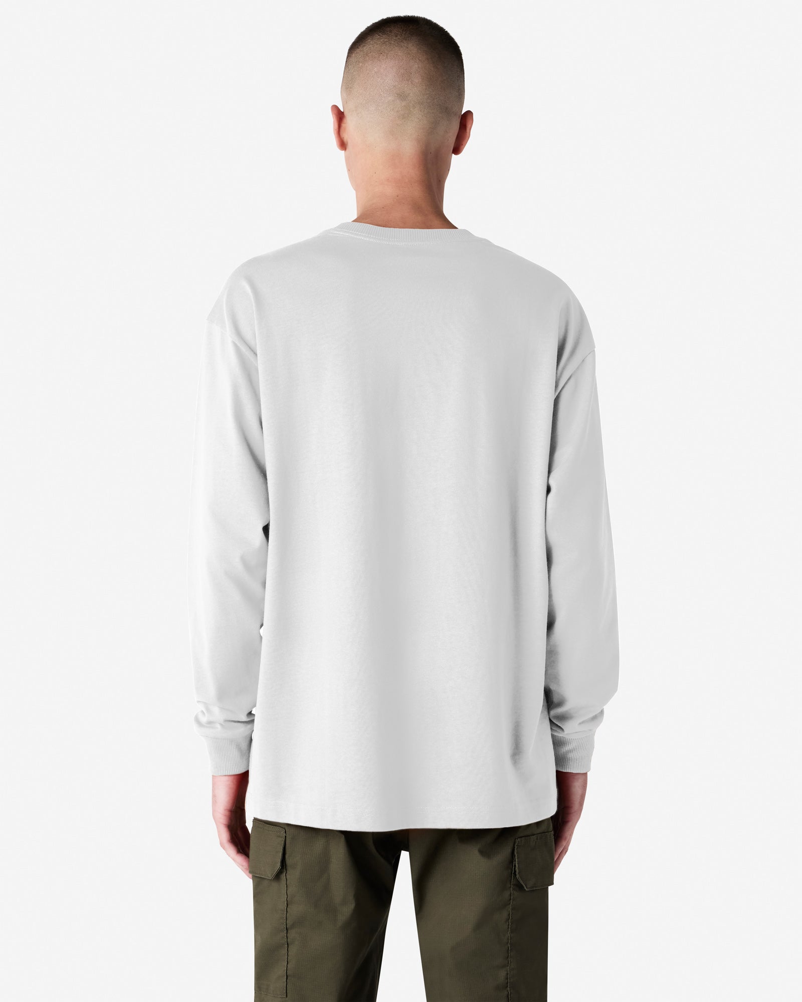9410 American Apparel Super Heavyweight Unisex Long Sleeve Pocket T-Shirt