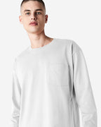 9410 American Apparel Super Heavyweight Unisex Long Sleeve Pocket T-Shirt