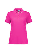 Womens Pink Short Sleeve Polo CST313LS