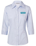 Daytek Australia - M8030Q Women's Fine Twill 3/4 Sleeve Shirt