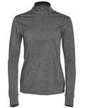 FL26 Ultimate Half Zip Long Sleeve Sweat Top - Ladies