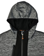 AIW JK49 LAMINATED FUNCTIONAL KNIT HOODIE