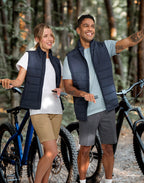 JK61 SUSTAINABLE INSULATED PUFFER VEST (3D CUT) Men's