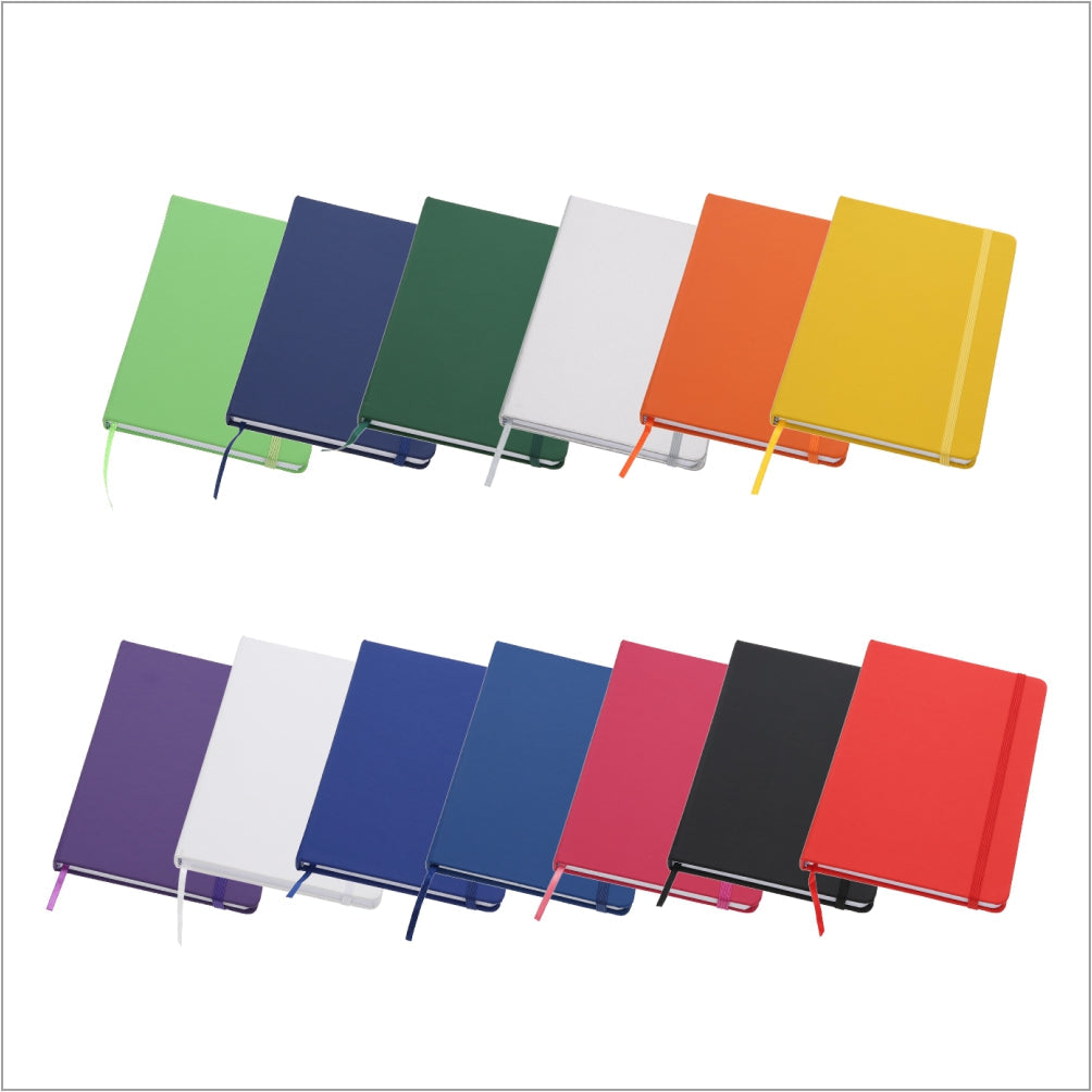 JN002 Hard PU Cover Notebook (MOQ 25 x items)