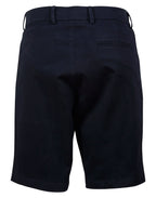 M9391 LADIES STRETCH SLIMFIT BOSTON CHINO SHORTS