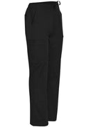 M9710 MENS SEMI-ELASTIC WAIST TIE SOLID COLOUR SCRUB PANTS