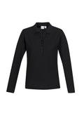Crew Ladies L/S Polo - P400LL